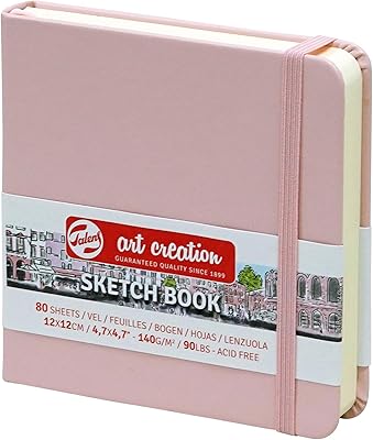 Talens Art Creation sketch book, 80 sheets, 12 cm x 12 cm format, pastel pink color.. With DIAYTAR Nigeria, you can browse through thousands of items at the best prices. Place your order today and receive it in less than a week.