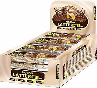 Protein bar | Laperva Latte Crunchy Caramel | Snacks rich in protein and nutritive to support energy, low sugar content, vegetarian, keto compatible (CRUCHY CAREMEL LATTE - 12 bar).. Shop everything from A to Z on DIAYTAR Nigeria — delivered nationwide.