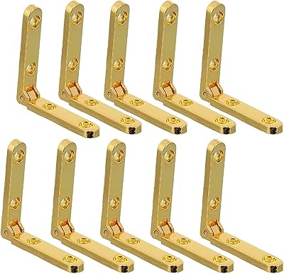 90-degree wooden jewelry box, gift box, 10-room hinge, Square hinge molded in solid and durable zinc alloy anti-corrosion.. Looking for quality and speed? You’ll find both at DIAYTAR Nigeria.