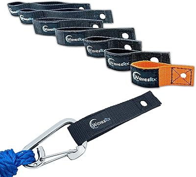 Wavesrunner Soft Loops Jet Ski (pack of 5) | Fast and secure fixing points for mooring bumpers, wings and elastic cord line | An essential accessory for Waverunner, Seadoo and other motorcycle.. Shop with purpose at DIAYTAR NIGERIA and receive your purchases at unbeatable prices within the week.