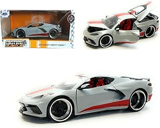 Jada 1:24 Big Time Muscle 2020 Gray Chevrolet Corvette Stingray C8 Model 33045.. Experience shopping satisfaction with DIAYTAR NIGERIA's vast selection and budget-friendly delivery options.