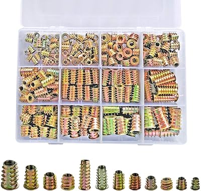 BGMJ 265 pieces 12 Sizes M4-M5-M6-M8-M10 Assortment of metric threaded nuts in zinc alloy.. DIAYTAR NIGERIA delivers on our promise of variety, affordability, and prompt nationwide service.