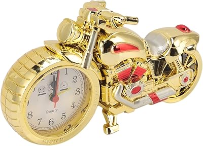 Motorcycle awakening, light plastic wake up Practical gift Simulation strong vintage sound for boys for the office (gold 168c, double color).. DIAYTAR NIGERIA: Your trusted partner for affordable online shopping with reliable delivery timeframes.