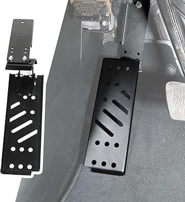 Rigid footrest G Car with dead pedal for Jeep Wrangler 2018-2022 JL JLU, Black (not suitable for the 4xe model).. Everyday deals, every category — only on DIAYTAR Nigeria.