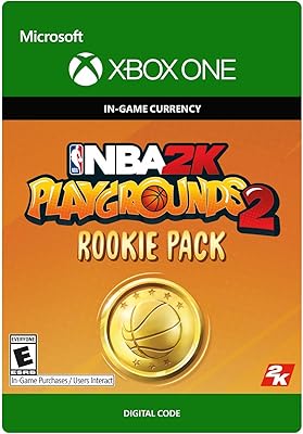 Nba 2k playgrounds 2 rookie pack 3 000 vc xbox one [code numérique].. Your digital shopping companion, DIAYTAR NIGERIA offers exceptional value with delivery in less than 8 days.