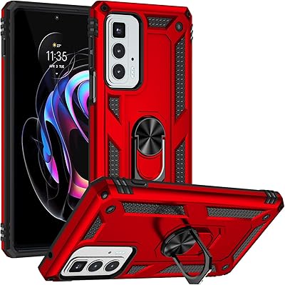 Motorola Moto Edge 20 PRO protection shell, shock resistant silicone protective ring, armored hull for phone, red, red.. Discover endless possibilities with DIAYTAR NIGERIA's extensive product range and affordable shipping.