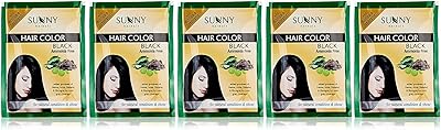 Baxon Sunny - black hair dye, 20 g (pack of 5).. DIAYTAR NIGERIA: Your partner in affordable online retail with reliable delivery across the nation.
