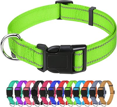 COLLIER FOR DOG NYLON reflective tag Me Classic necklace adjustable with clip.. Experience the joy of discovery with DIAYTAR NIGERIA's vast catalog and nationwide affordable delivery.