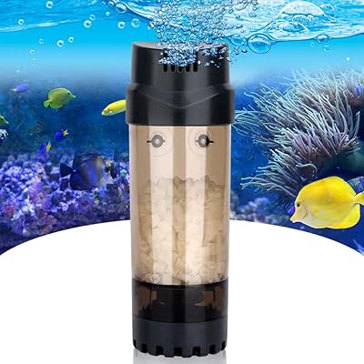 AQQA Mobile bed filter for aquarium submersible sponge filter with air and oxygen stone.. DIAYTAR NIGERIA brings the market to your screen with thousands of affordable products delivered to your door.
