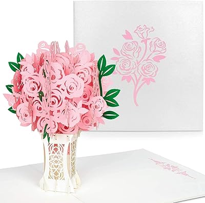 3D Pop-Up Greeting Card Alikdon, Valentine's Day Birthday Gift Card for Women, Mom, Wife, Lovers, Valentine's Day, Birthday, Wedding (Rose).. Enjoy the simplicity of shopping with DIAYTAR NIGERIA, offering vast choices delivered in just 5-8 days.