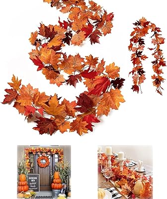 2 rooms decorative crown of crop festival of maple leaves Fall decoration for the house.. You choose it, we deliver it — DIAYTAR Nigeria makes shopping easy.
