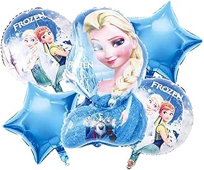 Birthday party decorations The snow queen with aluminum together balloons.. Discover the joy of online shopping with DIAYTAR NIGERIA's budget-friendly prices and reliable shipping.