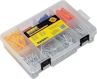 Dannio screw kit | 254 anchoring pieces for self-perceive drying in zinc plastic with self-tapping screws phillips.. Transform your shopping experience with DIAYTAR NIGERIA's vast product selection delivered at unbeatable prices.