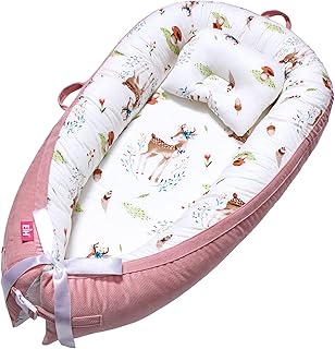 Beauty sleeping bed for baby in super soft and breathable cotton, portable bed for newborn bedroom, gift for newborn from 0 to 12 months (deer).. Shop across boundaries at DIAYTAR NIGERIA and enjoy budget-friendly nationwide delivery within the week.