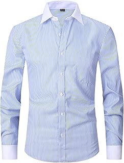Shirt dressed in large wrists for men and Etovie, shirt dressed with button on the front, long sleeves and random cufflinks.. DIAYTAR NIGERIA connects Nigerians with quality products at affordable prices, delivered in 5-8 days nationwide.
