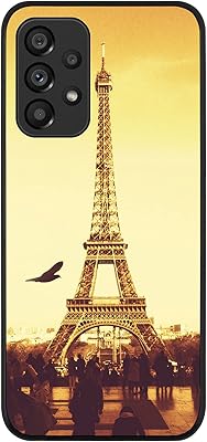 Elegant fine shell with flexible tpu anti -fall rubber edges for Samsung Galaxy A33 5G - Paris - Eiffel Tour.. From daily deals to exclusive products — DIAYTAR Nigeria has you covered.