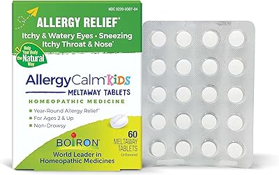 Boiron Allergy Calm Baby Compressed to relieve allergies, hay fellows, sneezes of sneezing, nasal flow and itching or throat itching - 60 pieces.. Nigeria's most diverse e-commerce platform delivers quality and affordability to your doorstep in 5-8 days.