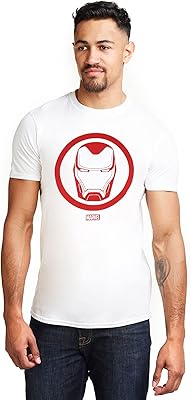 Iron Man Emblem T-shirt for men (1).. Shop with purpose at DIAYTAR NIGERIA and discover a world of products at budget-friendly prices.