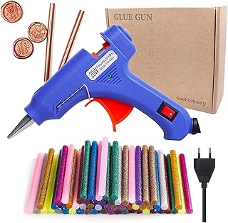 Improved hot glue pistol 50pcs colored glue sticks for arts and crafts small house fast daily repair - 20W (glue pistol + glue stick).. Shop confidently with DIAYTAR NIGERIA, offering affordable prices and reliable delivery within a week.