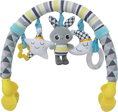 Good Night Toys and Activity Moon, hanging toys, activity board for arch -shaped stroller to play with a plush for children from birth, Multicolore.. DIAYTAR NIGERIA brings the marketplace to your home with budget-friendly prices and nationwide delivery.