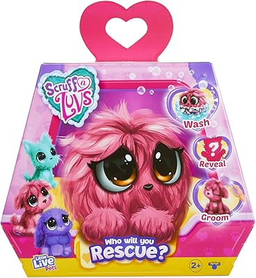 Little Live Pets Scrut-A-Loves Mystery Animal 30145 | Discover, wash, toilet and save a plush animal.. Shop like never before with DIAYTAR NIGERIA's comprehensive marketplace and budget-friendly shipping.