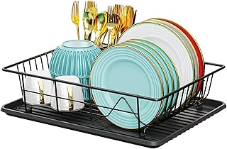 Felix dish draftsman with tray, black (monocouche).. Shop without boundaries at DIAYTAR NIGERIA, offering affordable products with convenient delivery times.