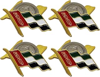 4 Pieces badge badap -flag insignia of the United Arab Emirates 50 years of celebration.. Shop smarter with DIAYTAR NIGERIA's diverse marketplace and budget-friendly nationwide delivery.