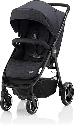 Britax Romer B-Agile M stroller, adapted to category 01 from birth to 4 years and weight 0-22 kg, black.. DIAYTAR NIGERIA: Where shopping is affordable, selection is vast, and delivery is always reliable.
