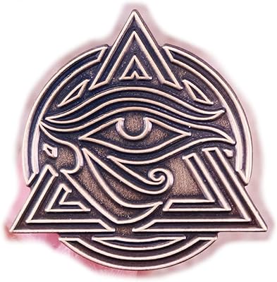 Ancient Egyptian symbol of Horus Triangle Pyramid Egypt Illuminati Freemasonry 1.2 inch Enamel Pin Badge 1.2 inch, Enamel, Metal, Enamel, Metal.. Everything you need is on DIAYTAR Nigeria — just a click away.