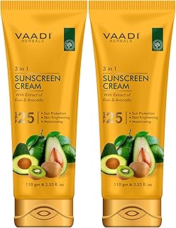 FADI Herbals SPF 25, 110 g sunscreen (package of 2).. DIAYTAR NIGERIA: Bridging the gap between consumers and quality products with affordable nationwide shipping.