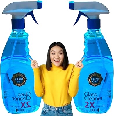 Superior window cleaner 2 bottles of 750 ml - 2x more powerful for shiny and shiny glasses, multi -surface window cleaner.. Shop anytime, receive on time — only with DIAYTAR Nigeria.