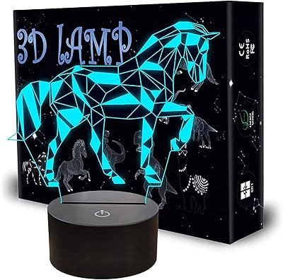 Bagfhanbakru 3D -shaped 3D -shaped Optical Horse Lamp with switch.. DIAYTAR NIGERIA delivers on our promise of extensive selection and budget-friendly nationwide shipping.