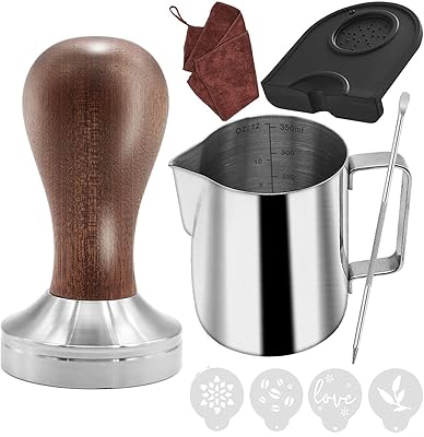 Barista Easy Pista 51 mm coffee doser set for machine and espresso.. Experience budget-friendly shopping at DIAYTAR NIGERIA, Nigeria's premier online marketplace with quick delivery.