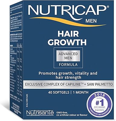 Advanced formula for haircut Nutricap for men, boosts vitality and strength, 40 capsules.. DIAYTAR NIGERIA delivers more than products - we deliver affordable solutions within days.