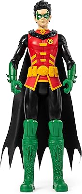 Batman Robin Dc Comics 12 inch figurine, children's toys for boys and girls from 3 years old.. Shop from our extensive catalog at DIAYTAR NIGERIA and enjoy doorstep delivery in just 5-8 days.