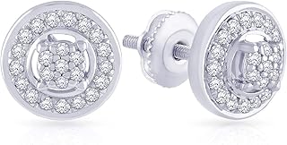 Malabar women's earrings in gold and diamonds 7 x mm.. Transform how you shop with DIAYTAR NIGERIA's vast selection and budget-friendly delivery options.