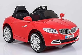 Electric car for children in Dorsa BMW style, with remote control, music and red lights, Dorsa2188-Red.. DIAYTAR NIGERIA makes every purchase count with our affordable prices and reliable 5-8 day shipping.