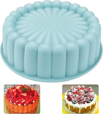 Mikacos Charlotte Silicone cake mold, 8 -inch silicone, reusable non -stick cake molds for chocolate cake, brownie, pie, bread.. Experience retail satisfaction with DIAYTAR NIGERIA's comprehensive platform and prompt shipping service.