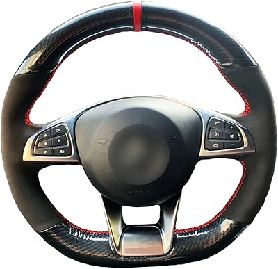 Black carbon carbon fiber steering wheel cover for Mercedes Benz A45 AMG W205 C43 C63S AMG CLA45 CLS63 AMG GLC 43 63 AMG.. Nigeria's fastest-growing e-commerce site offers unbeatable prices and delivery within 8 days.