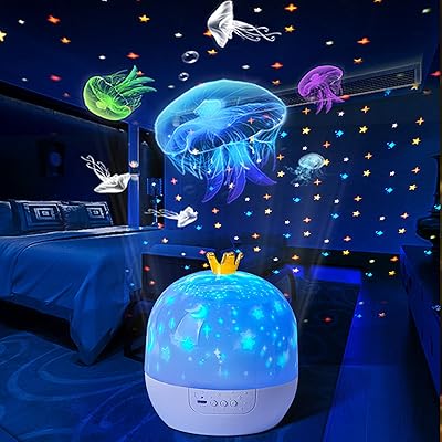 Starry LED night light, rotary projector, starry light for children's rooms, romantic lights, gifts for boys and girls aged 3 to 8... E-commerce made for Nigeria — fast delivery and low prices at DIAYTAR.