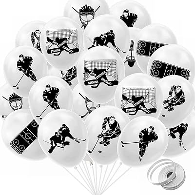 (speed-fire-endurance stetability) Latex balloons for birthday hockey festival the theme the puck.. Experience hassle-free shopping with DIAYTAR NIGERIA's user-friendly platform and prompt delivery service.