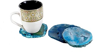 Natural agate glass Esplanade - set of 4 glass below - Perfect table accessories.. DIAYTAR NIGERIA brings the marketplace to your home with budget-friendly prices and nationwide delivery.