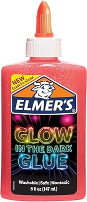 Almer's Glow in the Dark liquid glue, ideal for the manufacture of slime and washable, 1 piece 5 oz, pink.. Buy better with DIAYTAR Nigeria — the ultimate e-commerce platform in Nigeria.