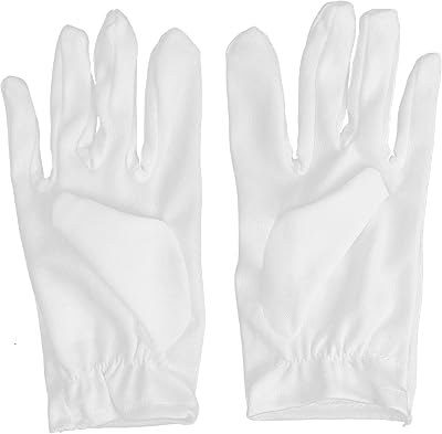 Skillteen white costume gloves for children - Set of formal children's wrist gloves for boys and girls.. Elevate your shopping experience with DIAYTAR NIGERIA's vast catalog and budget-friendly options.