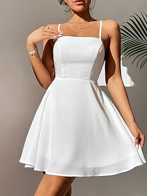 Venber Largos Casual Dresses Para Mujer Caraco Down Dos Naked to knot Cross (Size: Small XXS).. DIAYTAR NIGERIA: Where countless products meet affordable prices and reliable nationwide shipping.