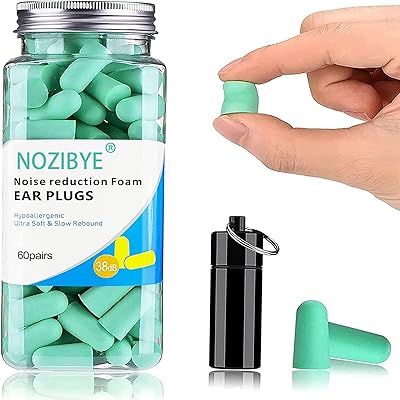 60 pairs of ultra -soft foam earplaces with removal of sleep noise, earlier noise reduction caps of 38 dB to sleep, snore, study, travel, strong noise, etc. (light green).. Shop without compromise at DIAYTAR NIGERIA, where quality, affordability, and quick delivery coexist.