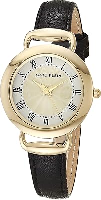 Ann Klein relaxed watch for women with leather bracelet - AK/3830.. Shop with purpose at DIAYTAR NIGERIA and receive quality products at budget rates within 8 days.