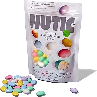 Jordan almond candies | 0.5 kg | Superior quality shell | By NUTIC | Candy with Italian confetti | Wedding gifts or Easter treats | Pastel Colors Assorted | Made in the United States.. Enjoy stress-free shopping with affordable prices on DIAYTAR Nigeria.
