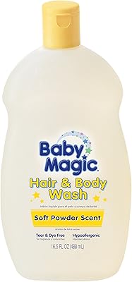 Baby magic hair and body cleaner with soft powder scent 488 ml.. DIAYTAR NIGERIA brings the marketplace to your home with budget-friendly prices and nationwide delivery.