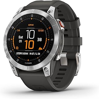 Intelligent Luxury Watch Garmin Ibex 2 Active in stainless steel and bracelet.. DIAYTAR NIGERIA transforms desires into deliveries with our affordable prices and dependable shipping.